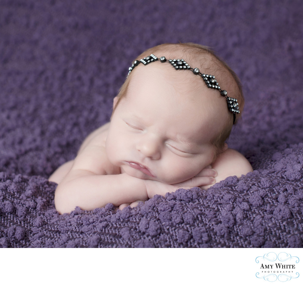 Sleepy Baby / Cedar Rapids baby photography