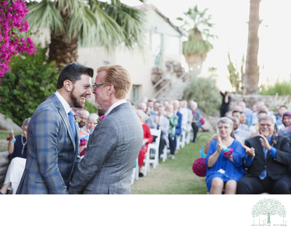 Best O'Donnell House same sex wedding photos