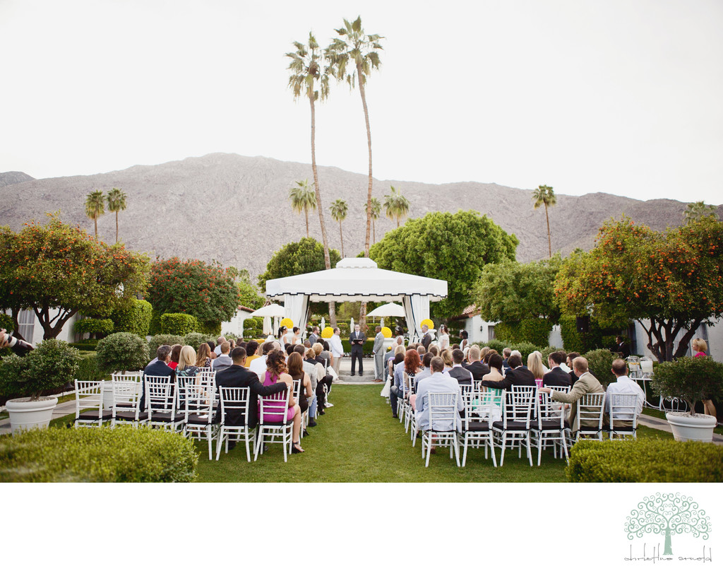 Palm Springs wedding photographer Avalon