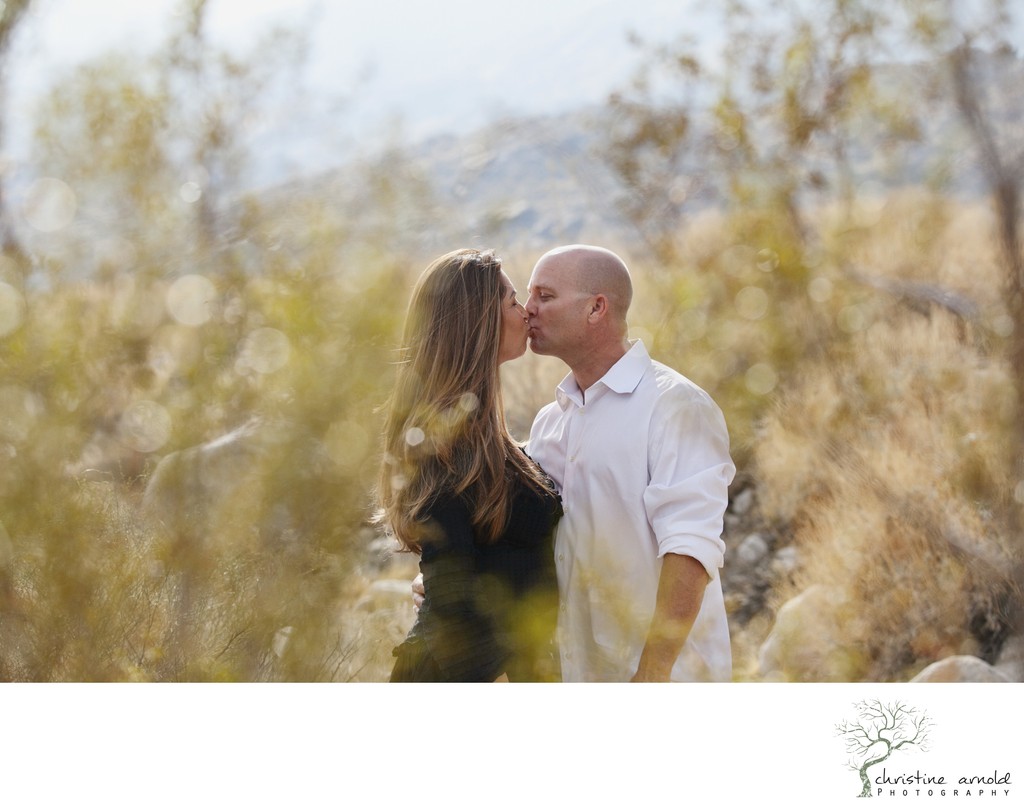 Natural family portraits in the desert of Palm Springs