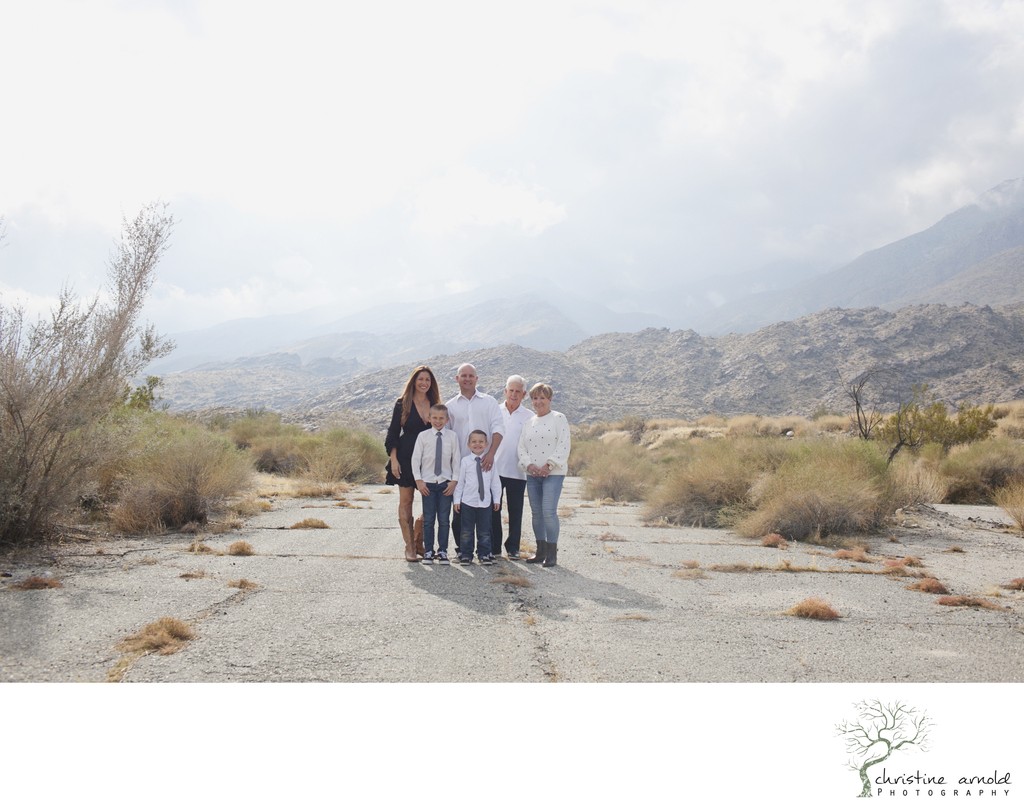 Desert family portraits, best Palm Springs photographer