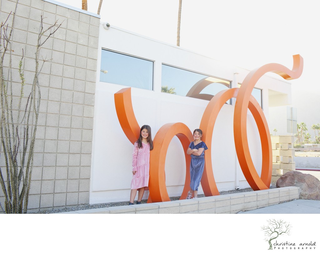 Fun and colorful architecture family photographer PS