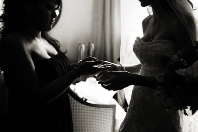documentary Black and White wedding photographer