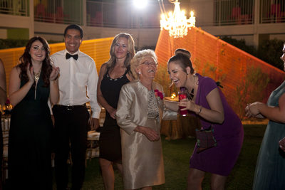 Fun Saguaro Hotel wedding photographer