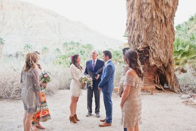 Palm Springs Elopements - Small Desert Weddings