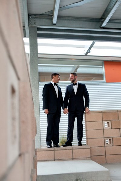 Palm Springs Elopement Photography, Same Sex Weddings