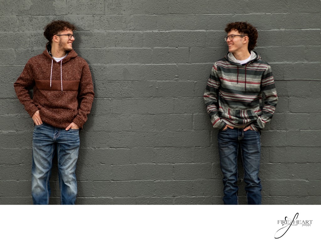 KPark High School Senior Twin Photography