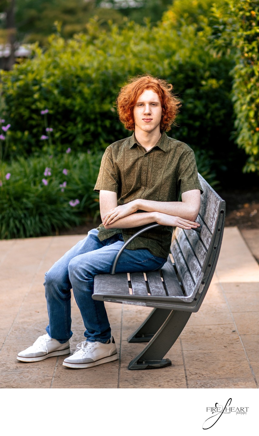 Gender-Affirming Senior Photos in Kingwood