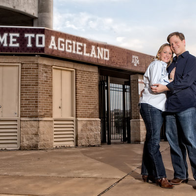 Aggie engagement pictures