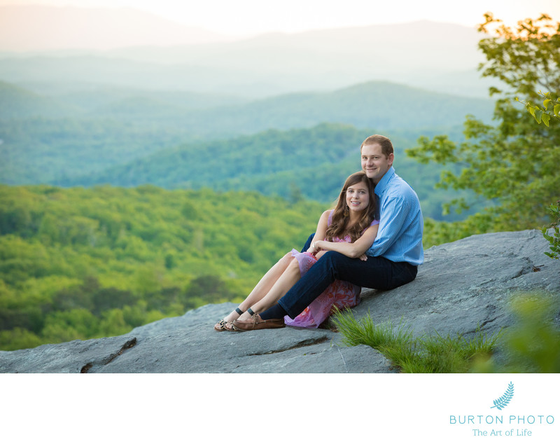  Linville Engagement Portrait Beacon Heights