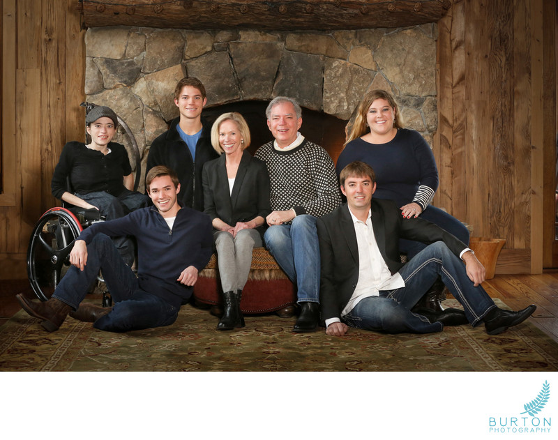 Family Portrait Banner Elk Families