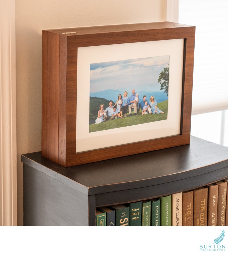 Family Portrait Box | Burton Photography