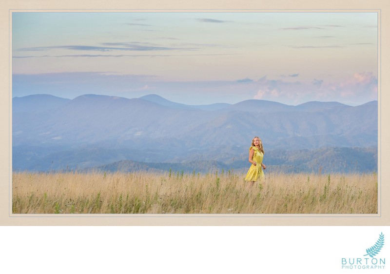 Senior Portrait Blue Ridge Mountains | Banner Elk, NC