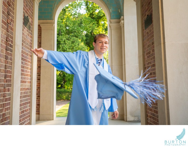 UNC Chapel Hill Graduation Portrait | NC