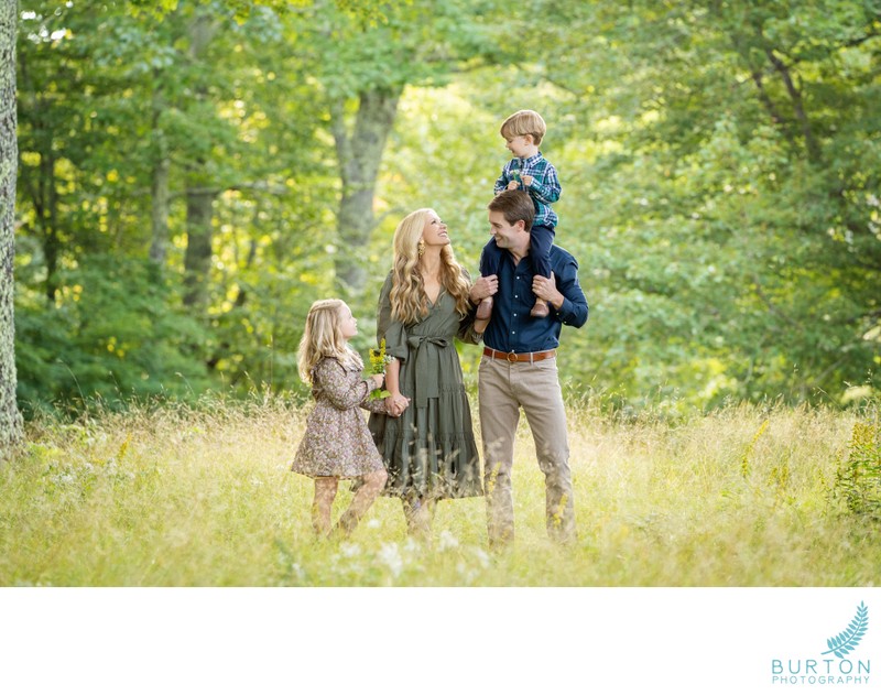 Family Portrait | Linville, NC Mountain Woods