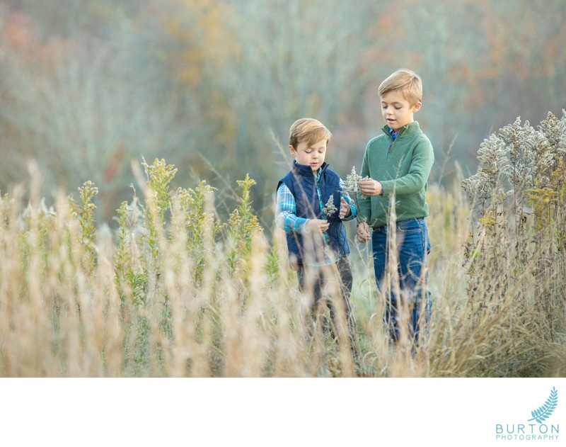 Children's Portraits Near the Tanawha Trail | Boone, NC
