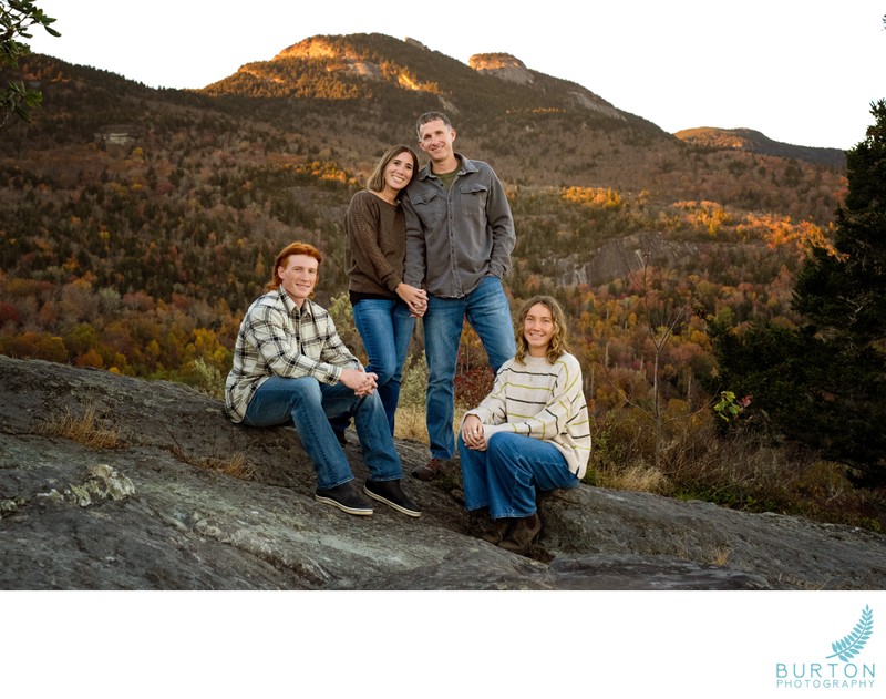 Fall Family Portraits on the Blue Ridge Parkway