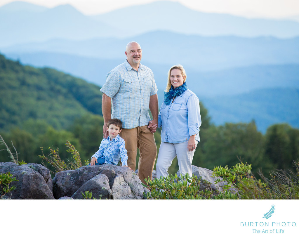 Boone Family Photographer at Grayson Highlands