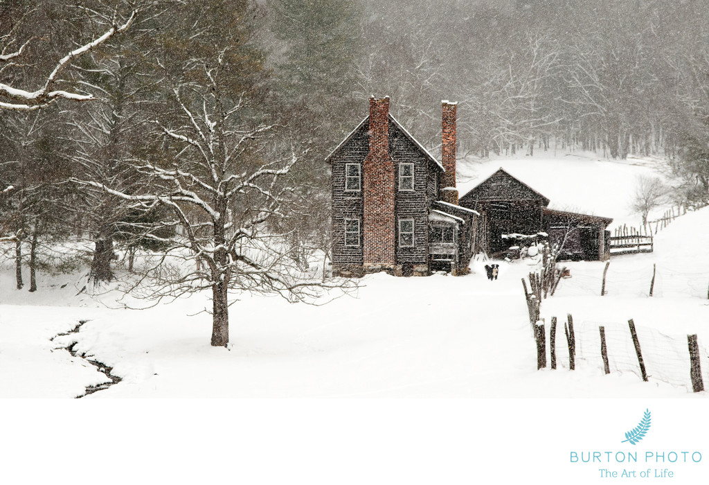 Boone Scenic Photographer Snow Cabin