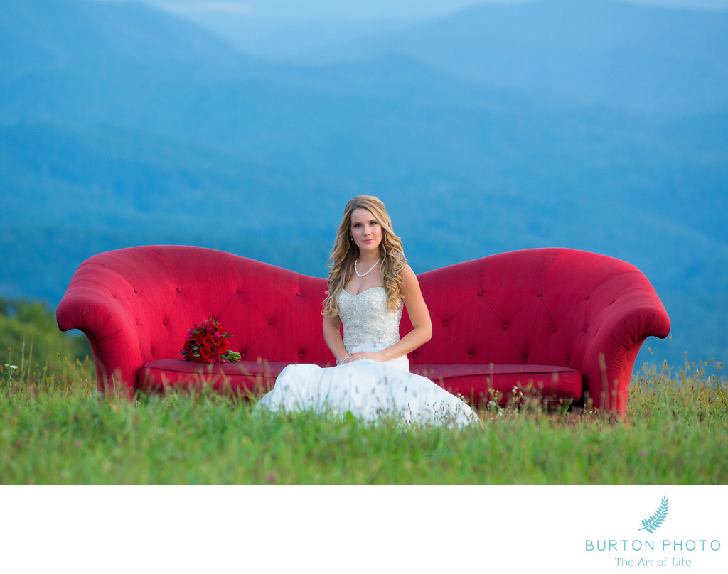 Blowing Rock Wedding Photographer - Bridal Portrait
