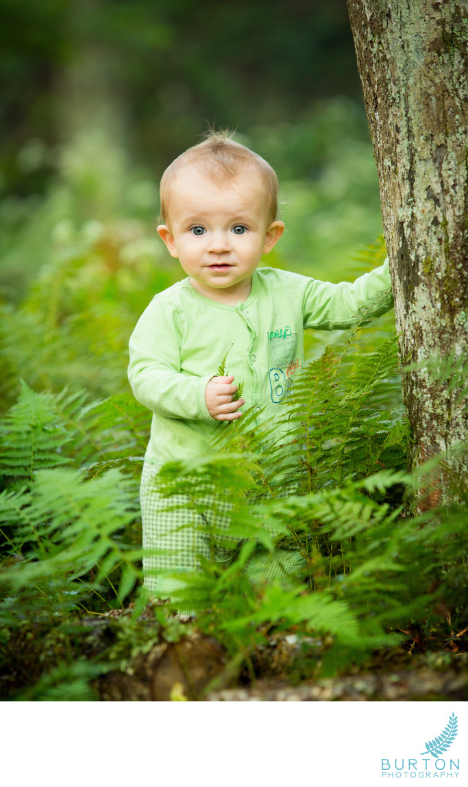 Blowing Rock Baby Portrait