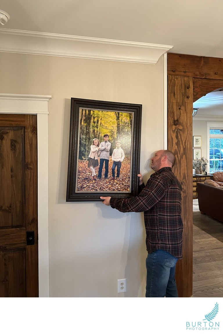 Family Portrait in the Breakfast Nook | Boone, NC