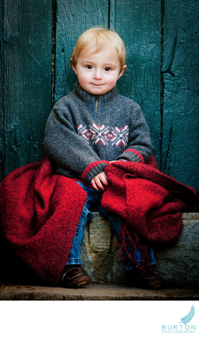 Boone Portrait Photographer Boy in Winter