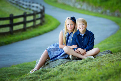 Best Blowing Rock Brother Sister Portrait