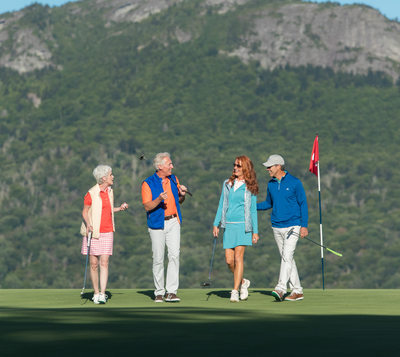 Boone Commercial Lifestyle Photography Golf Foursome