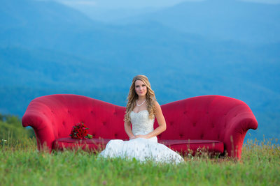 Blowing Rock Wedding Photographer - Bridal Portrait