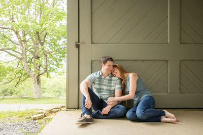 Engagement Portraits Moses Cone Estate Blowing Rock