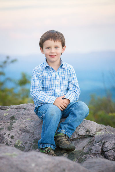 Portrait of Child Grayson Highlands