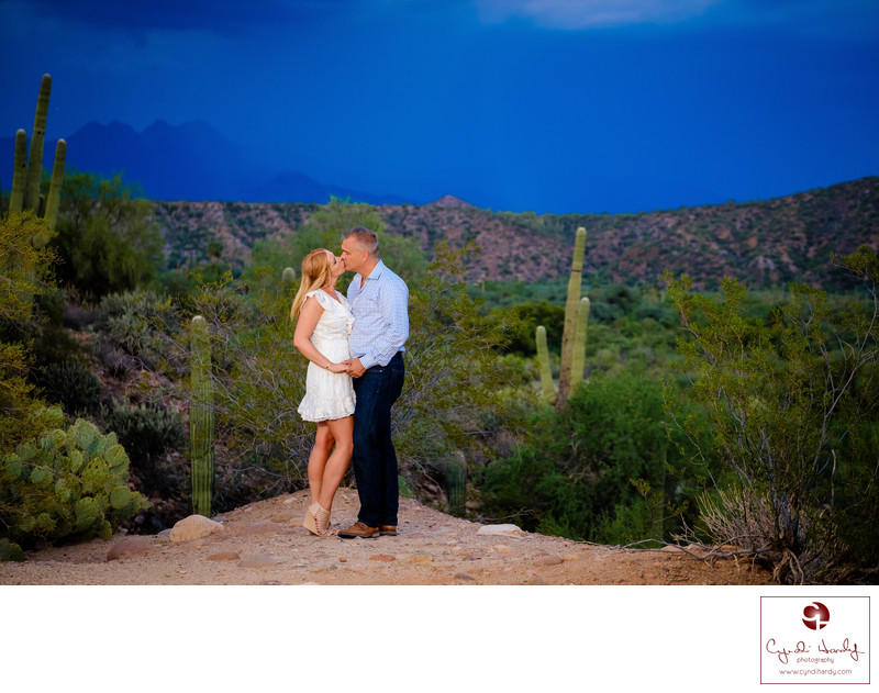 Desert Engagement Scottsdale Engagement Photographers