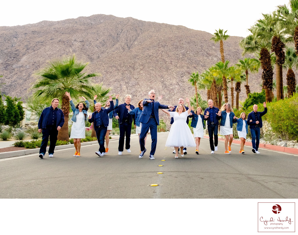Wedding Party Palm Springs Wedding Photographer