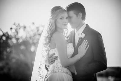 Black and white wedding photography in Scottsdale