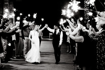 Night wedding photos Scottsdale