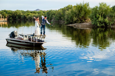 Adventurous Scottsdale wedding photographer