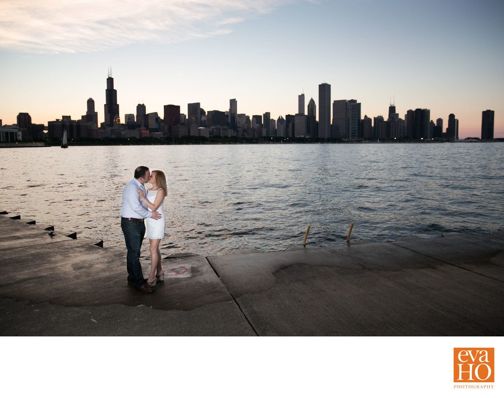 Celebrate 1-Year Anniversary with Chicago Skyline