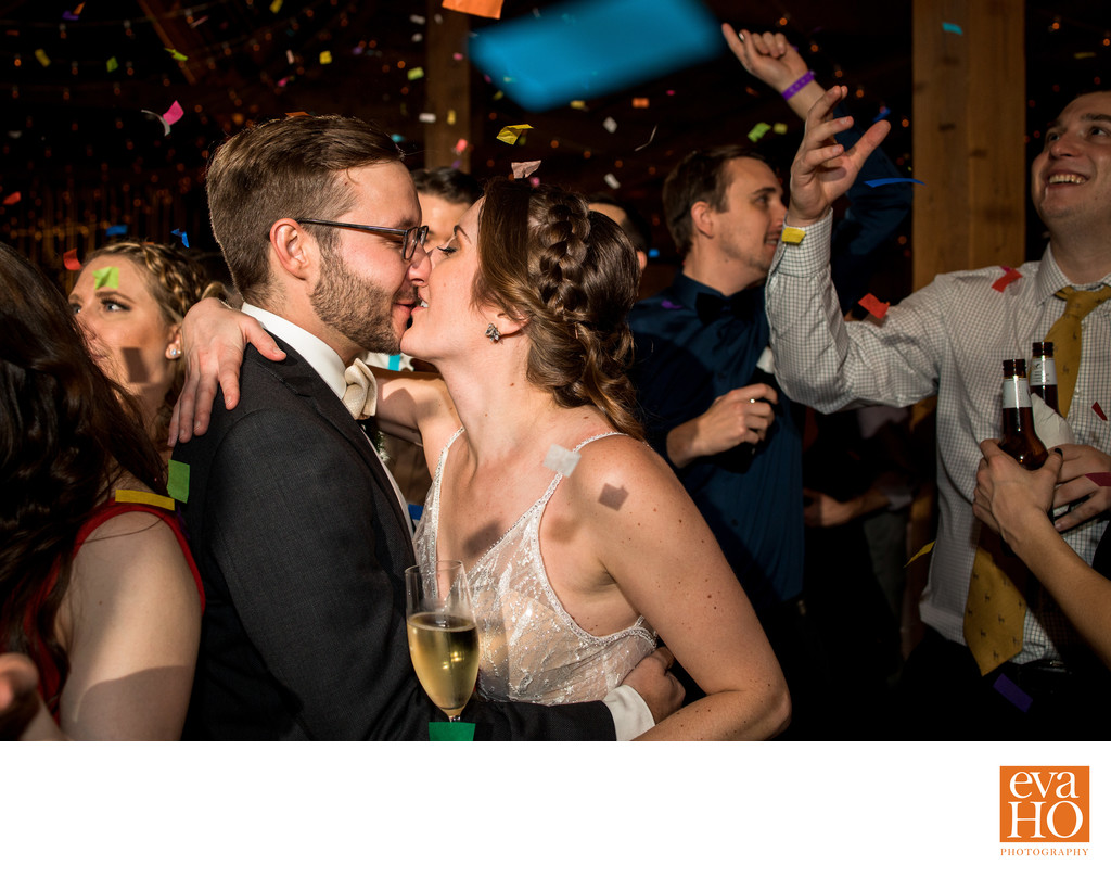 Celebrate New Year's Eve Wedding with Confetti