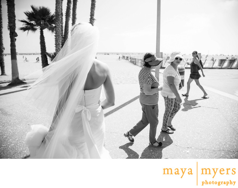 Santa Monica Pier Wedding Photography Brittany And David Santa Monica Pier Wedding Photography
