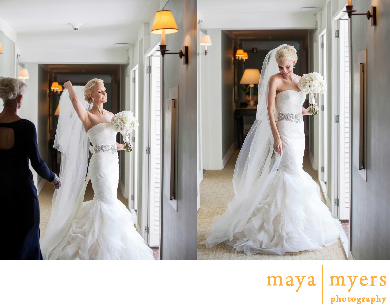 Vera Wang Wedding Dress Santa Monica Brittany And David Shutters