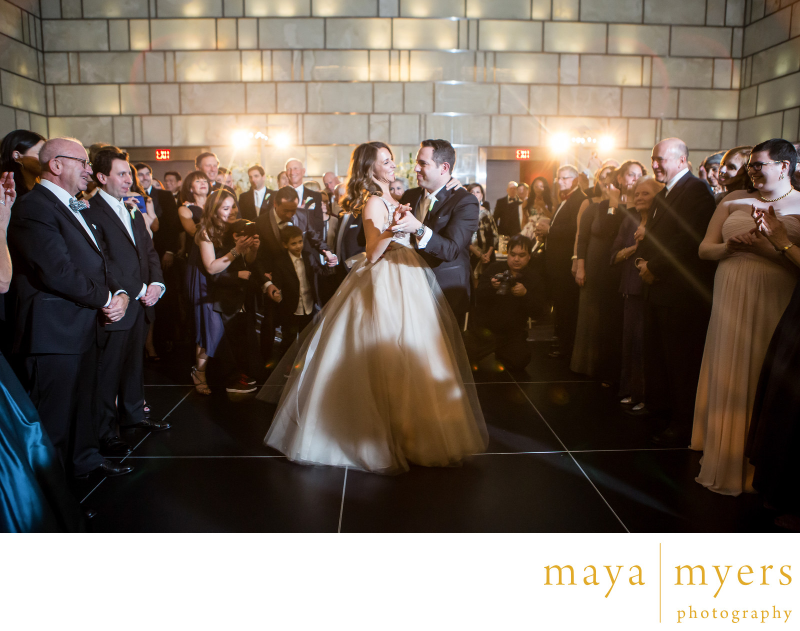 Park Hyatt New York Wedding Reception Photos Joanna And Eddie