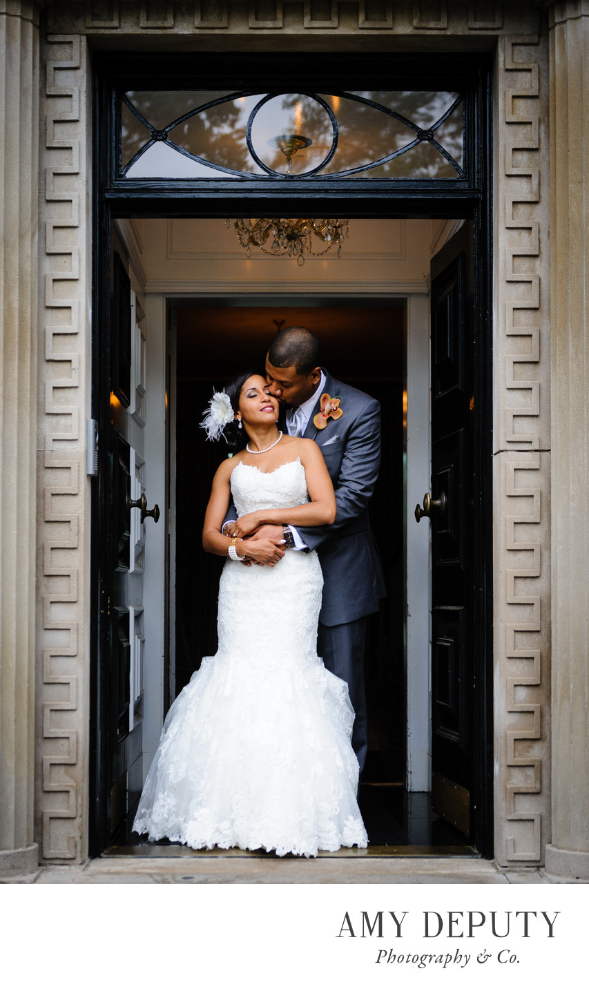 Newton White Mansion Wedding Photographer CEREMONY