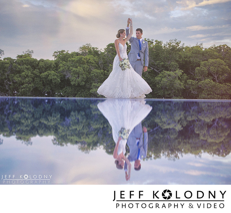 Ocean Reef Club Bride and Groom