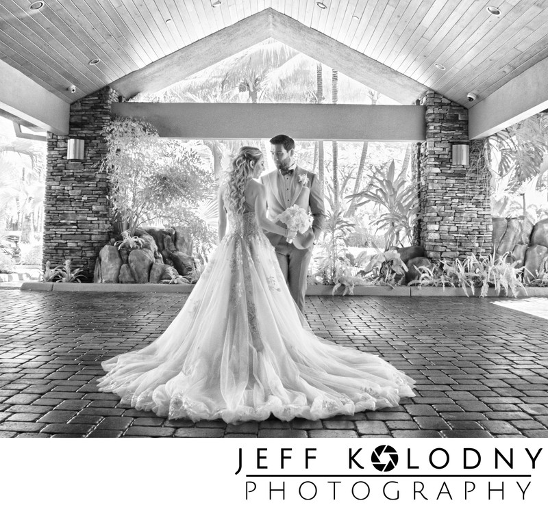 Unique Florida infrared wedding photography