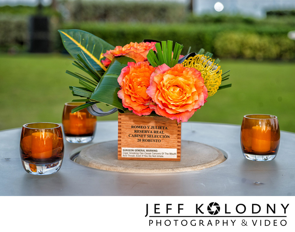 Very creative floral decor photographed by Jeff Kolodny