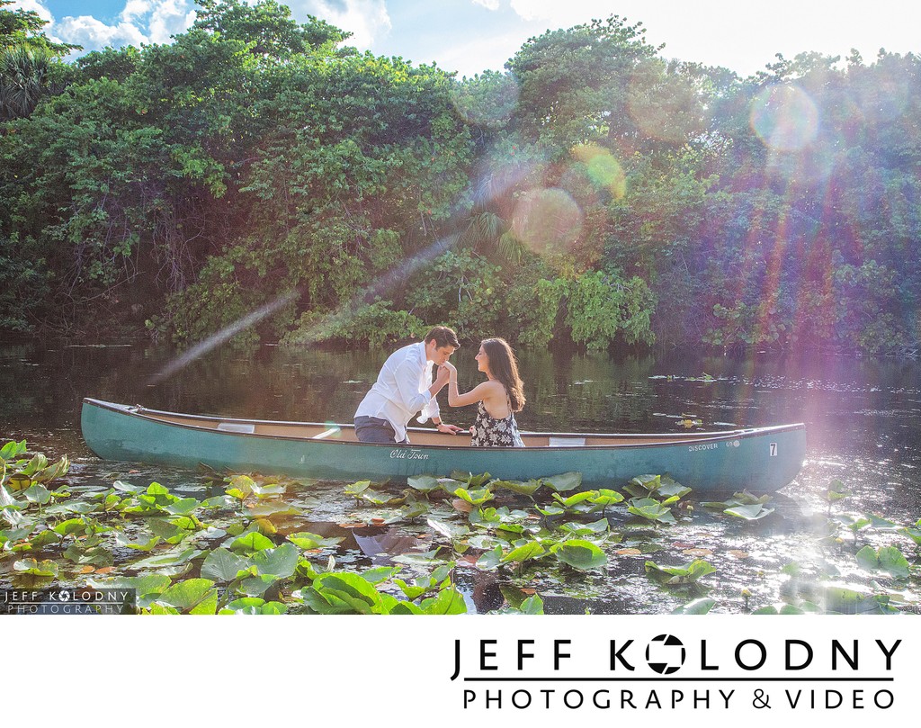 Great South Florida engagement photo locations.