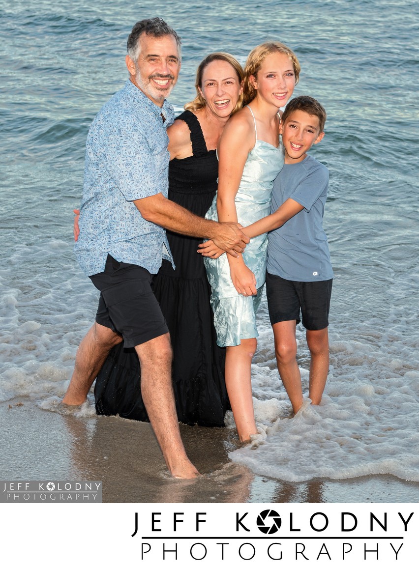 Family Fun on the beach.