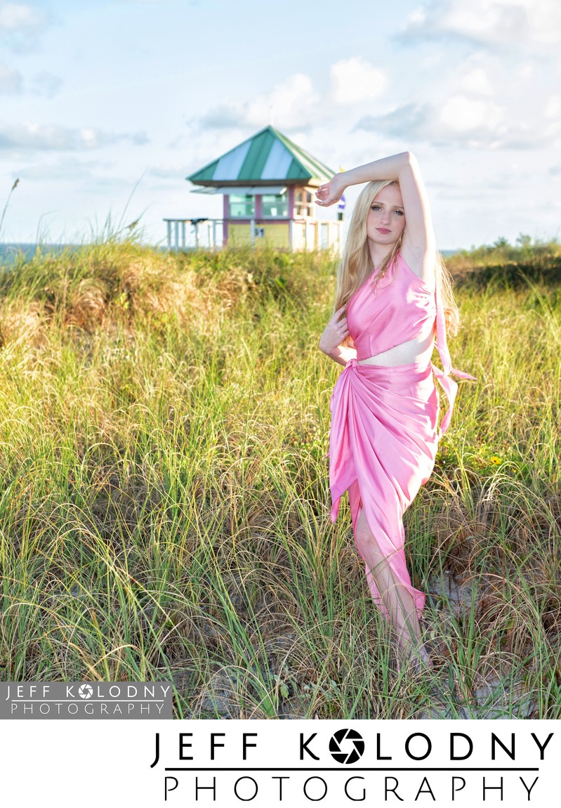 Stunning beach portrait at The Opal Grand 