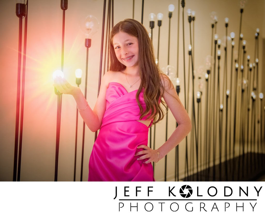 A Magical Bat Mitzvah portrait, The Edition Miami Beach